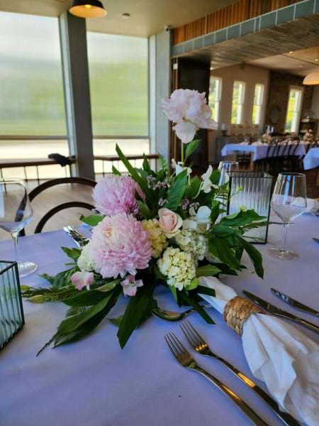 Pastel Table Arrangement